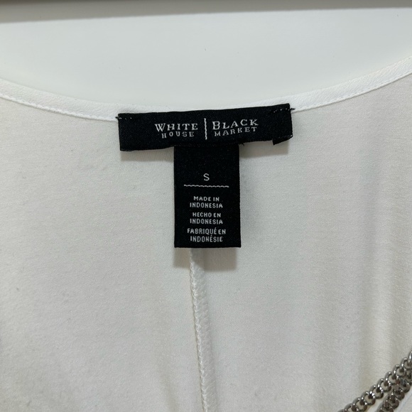 WHBM white chain tank - Picture 3 of 3